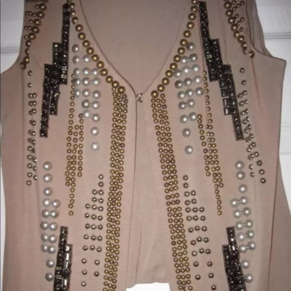 Sequins Cache Vest